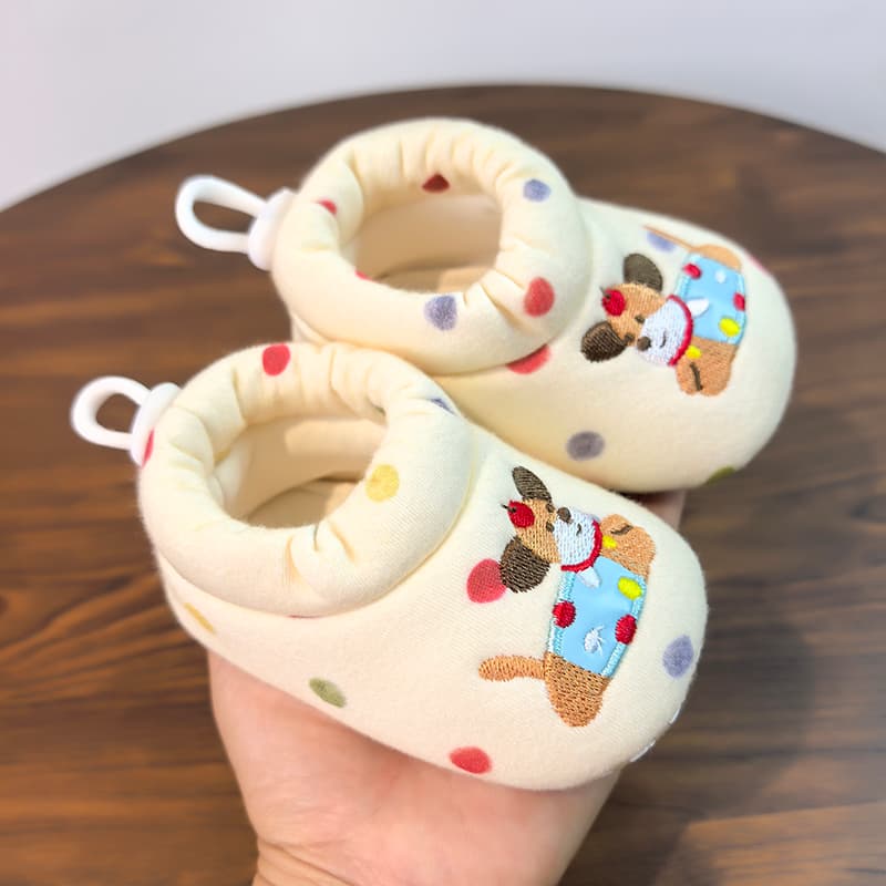 2025 New Baby Shoes 3-56-12 Months Casual Shoes 0-1 Years Old Breathable Color-Blocking Versatile Anti-Fall Toddler Soft-Soled Shoes