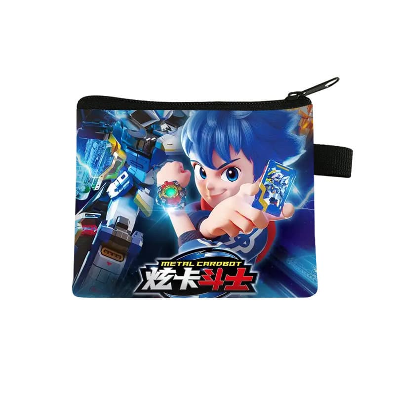 Xuanka Fighter Elementary School Student Coin Bag Children's Coin Storage Bag Single Layer Large Capacity Portable Compact Card Holder