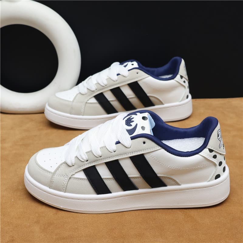 Men's Niche Dalmatian 2025 Autumn Versatile Student Sneakers Casual Trendy Breathable Couple White Sneakers