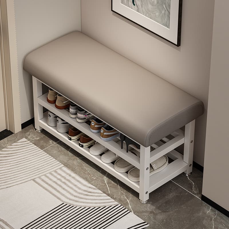 Entryway Shoe Bench with a Light Luxury Feel, Suitable for Home Use, Can Be Used to Sit and Put on Shoes at the Door, Shoe Cabinet Integrated with Entryway Bench and Shoe Rack