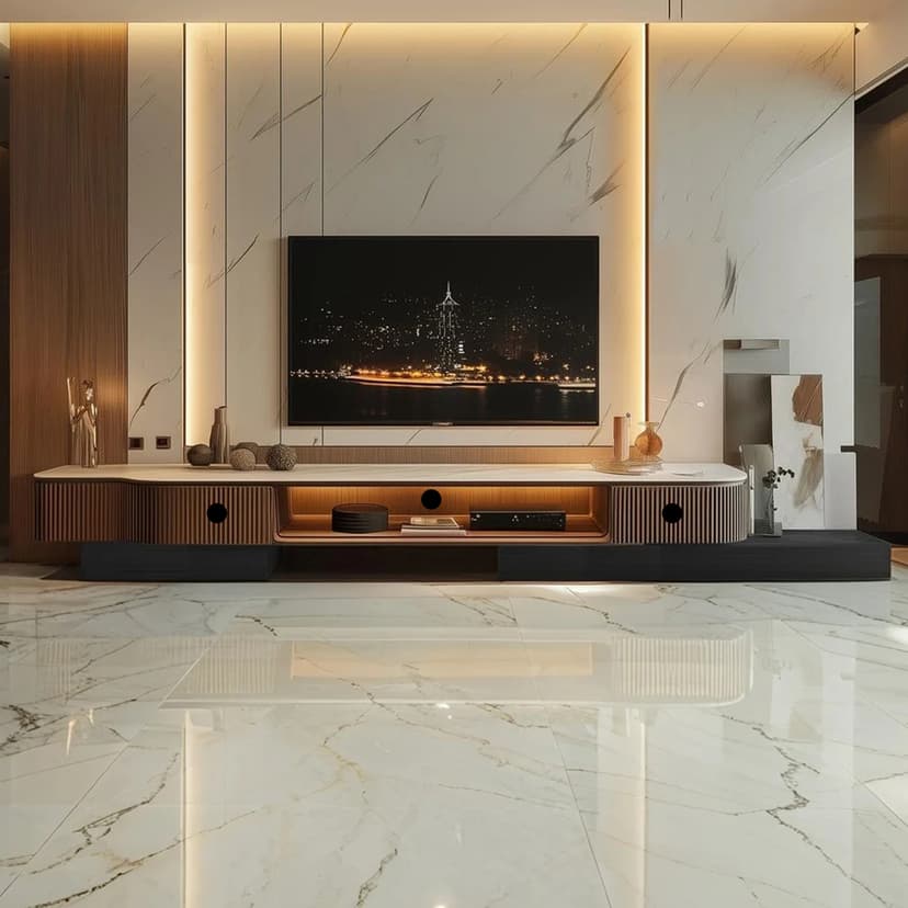 Middle Ancient Solid Wood Telescopic TV Cabinet Accessible Luxury Classy Large Apartment Living Room For Home Modern Minimalist Floor TV Cabinet