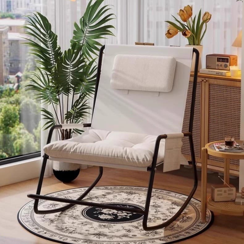 Rocking Chair Recliner Adult Can Sleep 2025 New arrival For Home Living Room Balcony Lazy Chair Leisure Chair for Sitting and Lying