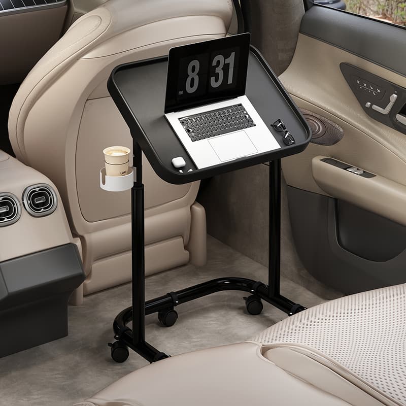 Foldable Car-mounted Small Table Board Student Dining Table Car Front and Rear Office Computer Desk Learning Writing Desk