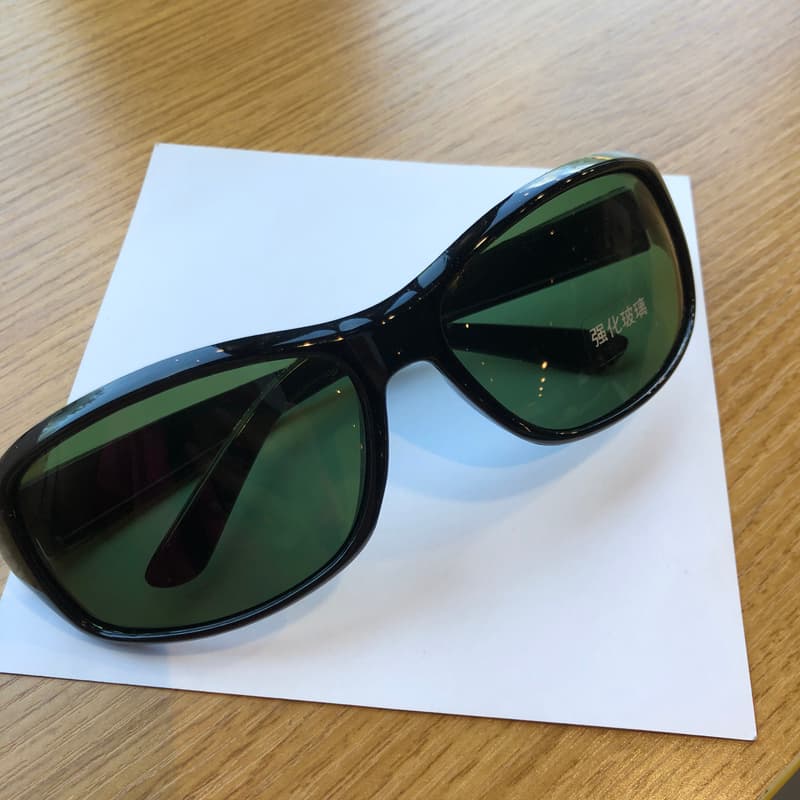 New Style Glass Lens Sunglasses for Men, Cycling Glasses, Windproof and Sandproof, Eye Protection, Flat Glasses, Driving Sunglasses, Uv Protection