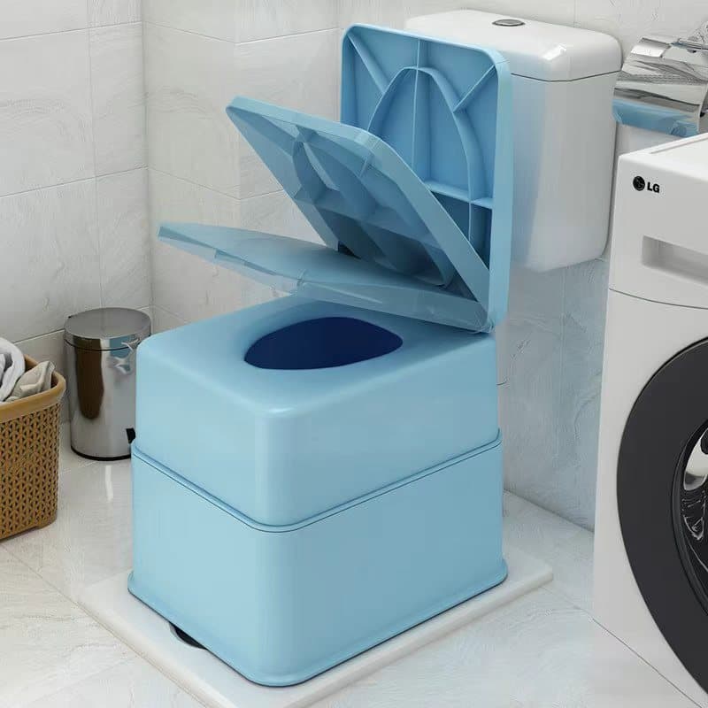 Toilet for the elderly Movable toilet New arrival with inner bucket for pregnant women For Home sturdy and durable squatting Handy Gadget and portable