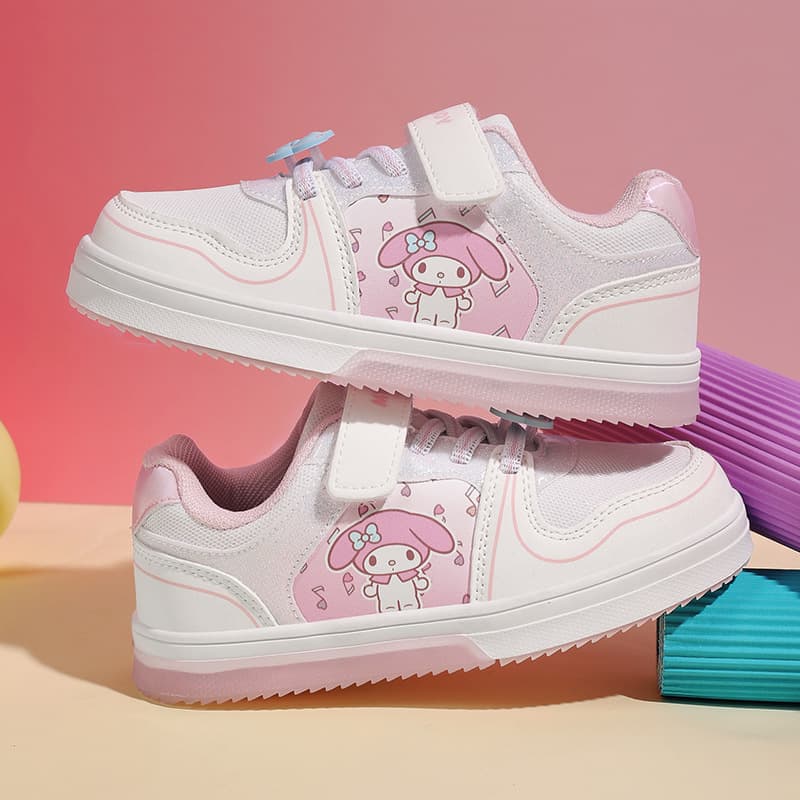 Children's Sports Shoes Girls Casual Shoes Flashing Lights