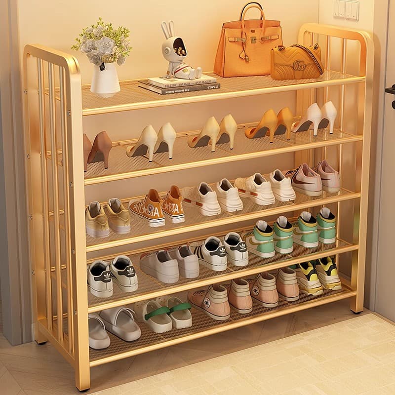 Multi-Layer Shoe Rack for Home Use, Entryway Storage Rack, Small Shoe Rack for Rental Apartments, Good Item for Behind the Door Shoe Storage