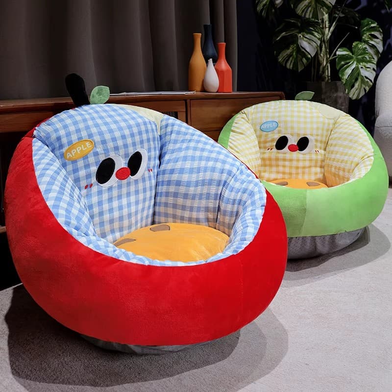 Bean Bag Sofa Living Room 2025 New arrival Tatami Cartoon kids Girls Cute Bedroom Small Size Floor Cushion