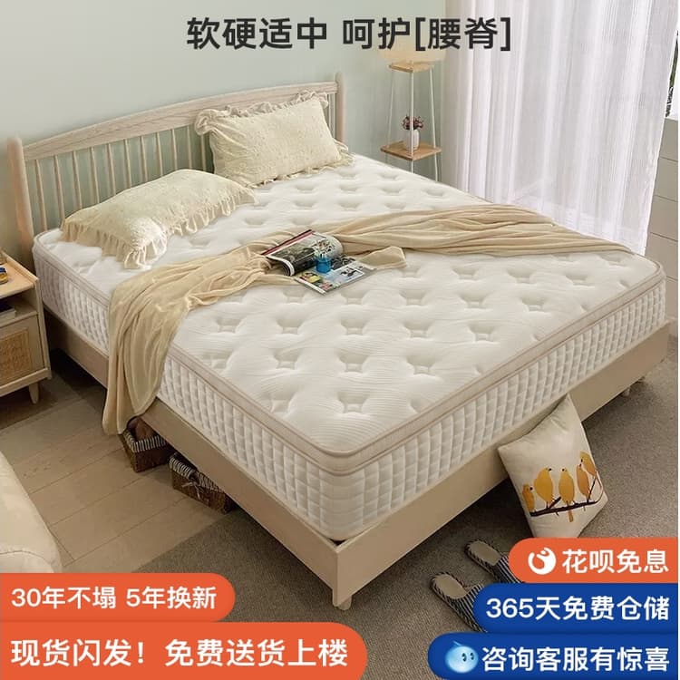 Genji Muyu Sheraton Five-Star Hotel Mattress Simmons Latex Mattress Memory Foam Thickened 30cm Thick Home Use