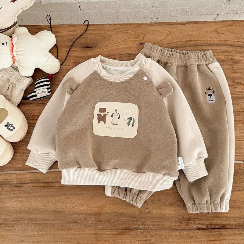 Baby Split Outfit for Boys, Spring and Autumn 2025 New Style Clothes, Infant and Toddler Autumn Outfit, Stylish Two-Piece Set
