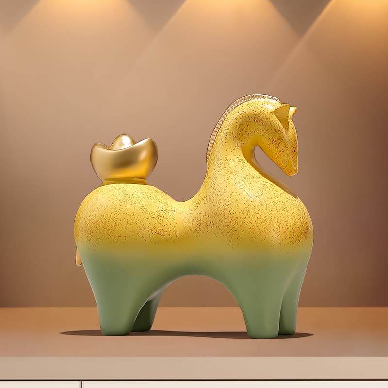 Now rich small ornaments living room TV cabinet wine sideboard office front desk opening decorations housewarming gifts