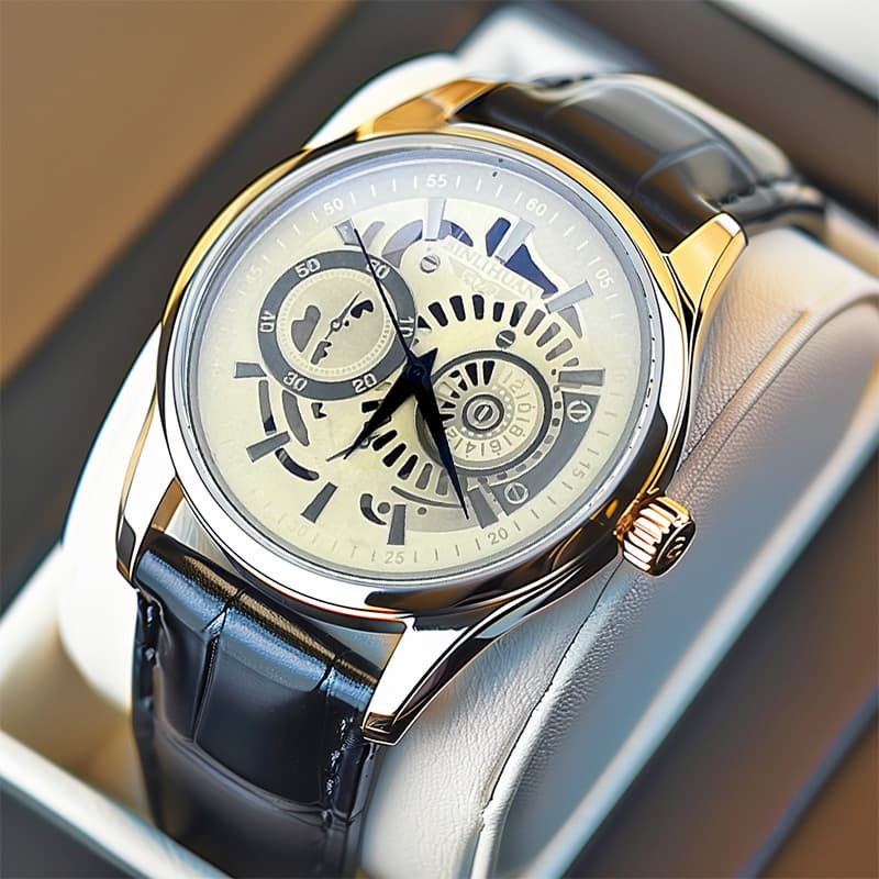 Binlihuan Authentic Domestic Watch Men's Quartz Wristwatch Waterproof Classic Men's Watch Trendy and Fashionable