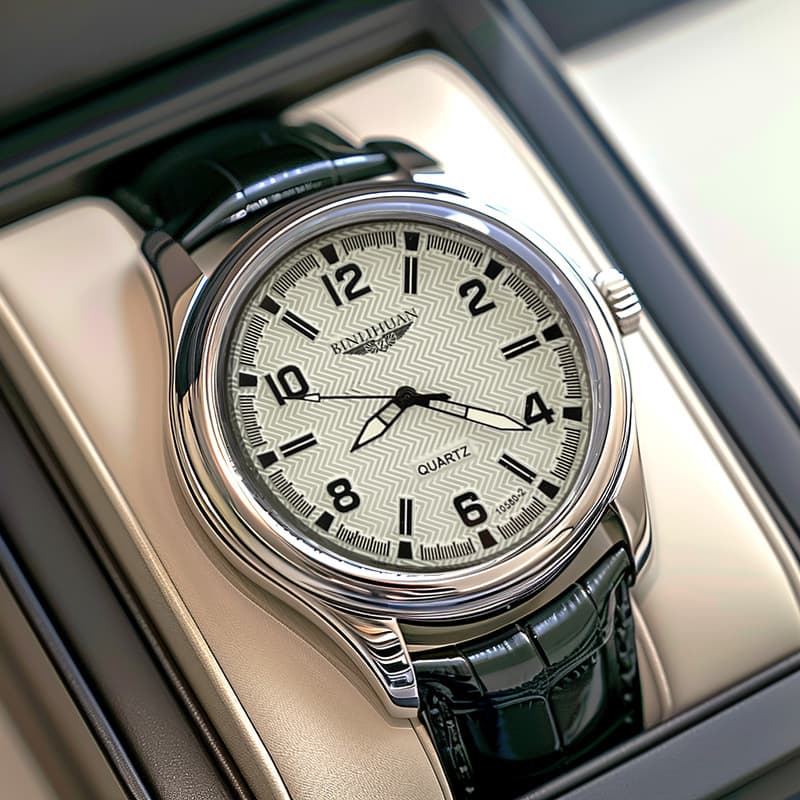 New Genuine Watch for Men, Quartz Movement Wristwatch, Men's Gift, Classic High-End Stylish Waterproof Men's Watch, Trendy