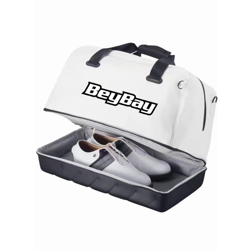 Pu Golf Clothing Bag, Handbag, Separate Compartments for Shoes and Items