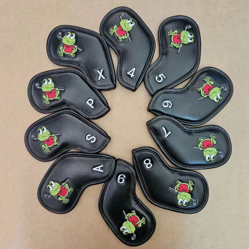 Pu Golf Iron Covers, Wood Club Covers, Putter Covers, Club Head Protectors