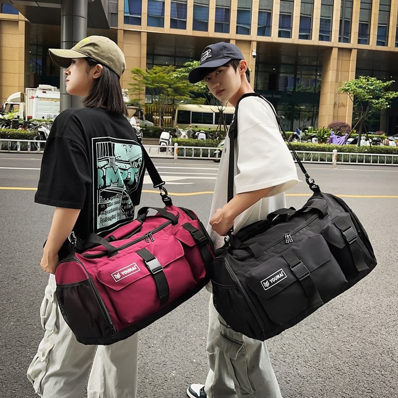 Youmai China Large-Capacity Travel Bag Waterproof Carry-On Luggage Bag Dry and Wet Separation Gym Bag Luggage Bag