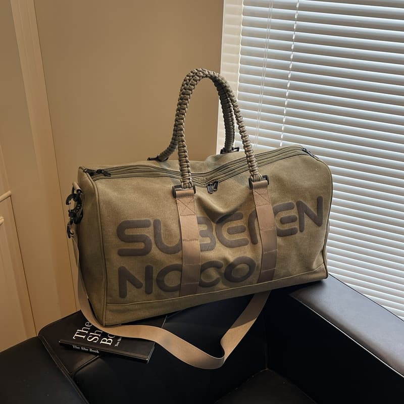 Manmingxue 2025 New Travel Bag for Women, Short-Distance, Large-Capacity, Lightweight, Waterproof Business Trip Luggage Bag, Sports