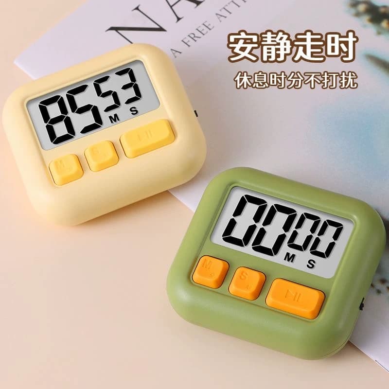 Timer for Learning, Electronic Children's Timer, Time Management, Kitchen Countdown Reminder, Student Self-Discipline, Magnetic Suction