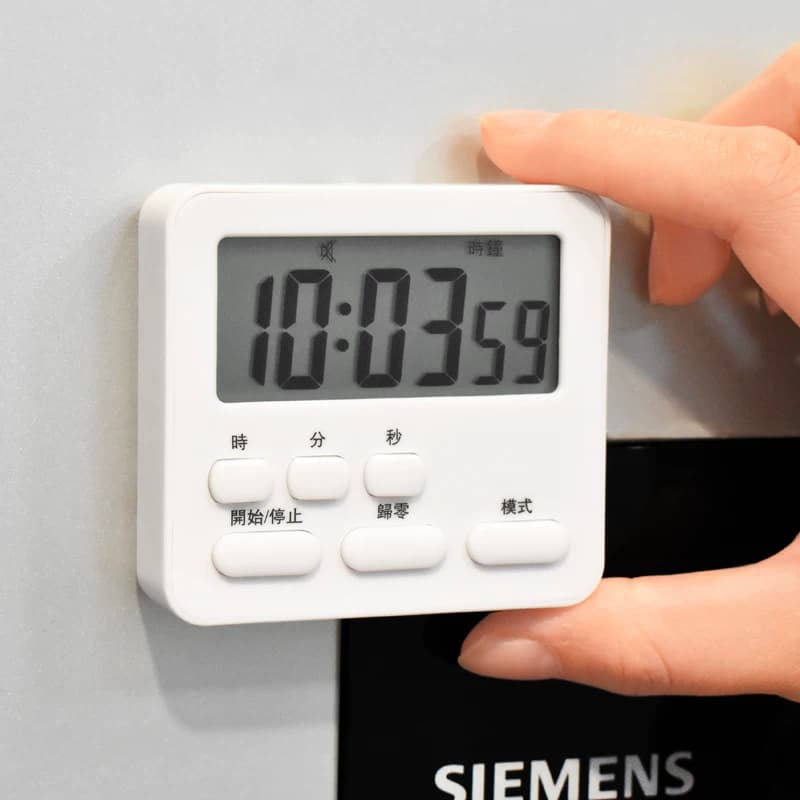 New Silent Multi-Function Timer, Student Time Manager, Kitchen and Bedroom Timer Reminder Clock Alarm Clock