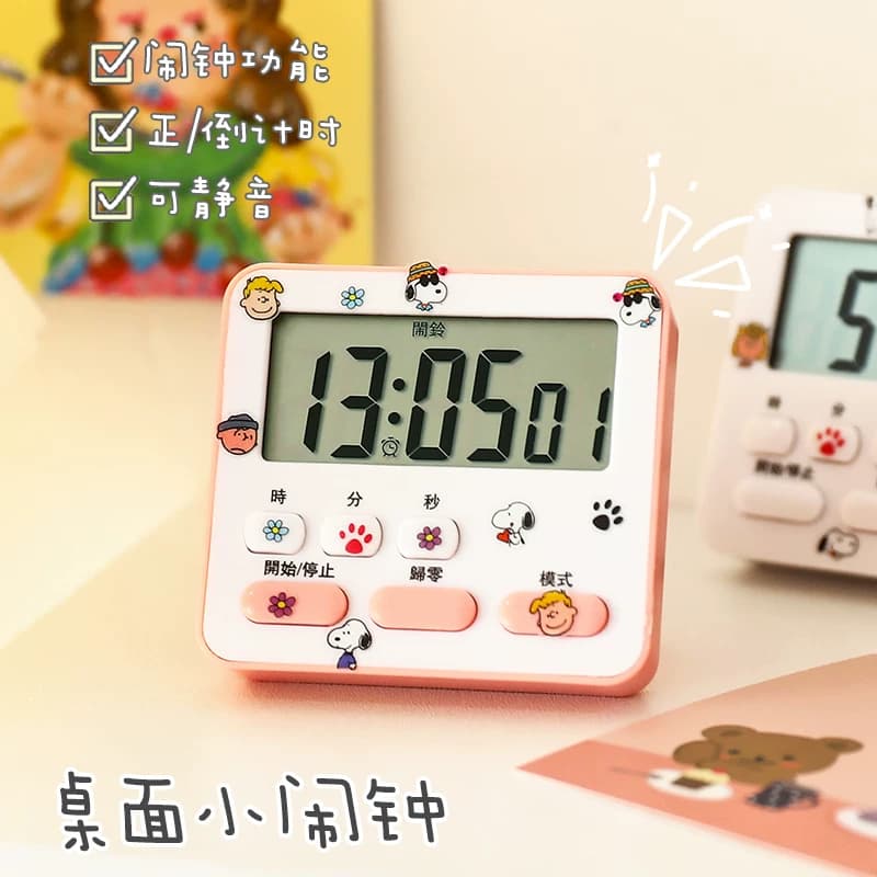 Smart Electronic Alarm Clock and Timer Dual-Use Device for Students, Powerful Wake-Up Tool for Children, Girls, and Boys