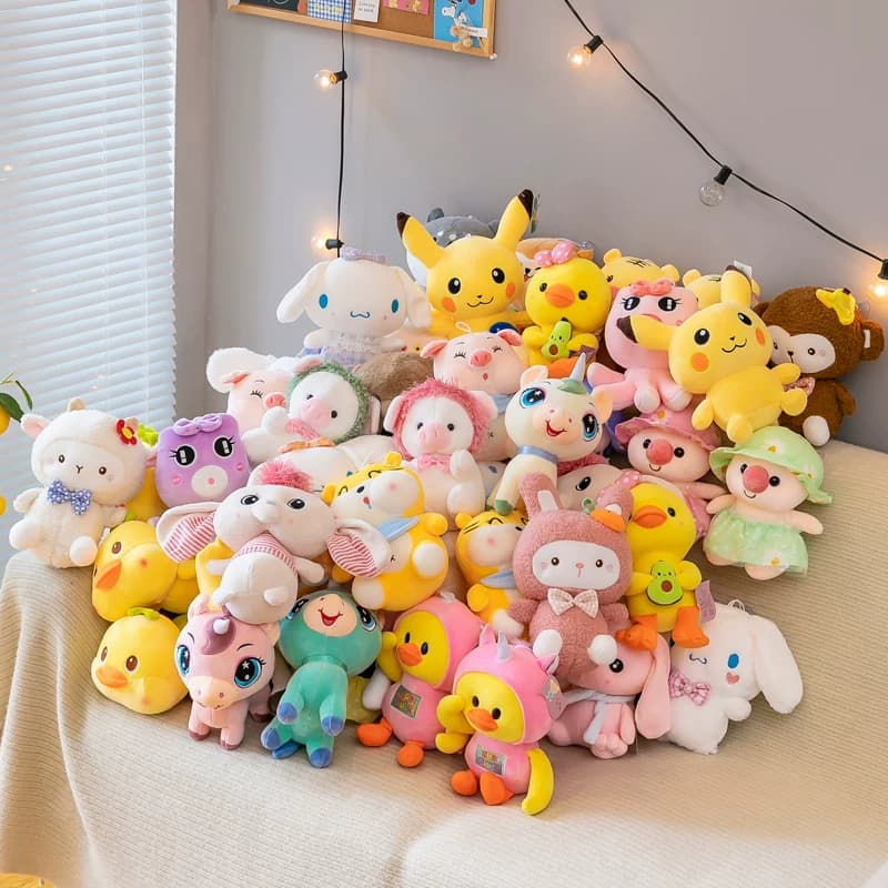 Small Plush Toys for Claw Machines, Wedding Celebration, Wedding Ceremony, Toss Toys, Claw Machine Small Pendants, Wholesale Dolls