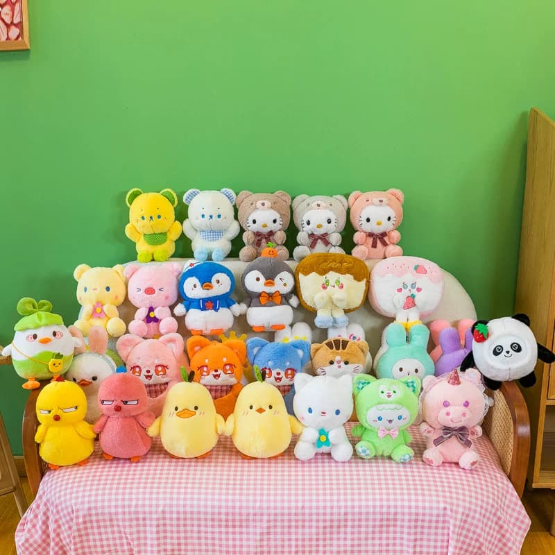 Wedding Throw Dolls, Wedding Gifts, Small Plush Toys, Teddy Bear Dolls, Claw Machine Dolls, Eight-Inch Dolls