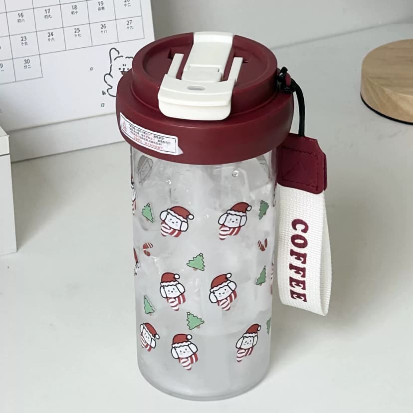 Super Cute 2026 New Portable Straw Cup for Summer, High-Value Plastic Travel Cup for Girls, Cute and Simple Water Cup