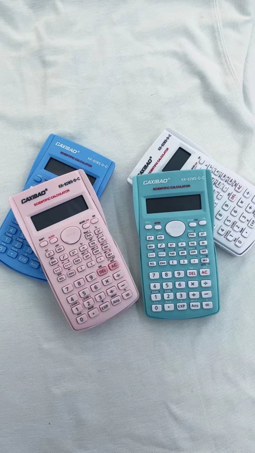 82Ms Scientific Function Calculator for Middle School Students Exam Computer Function Calculator Multi-Function Color Calculator
