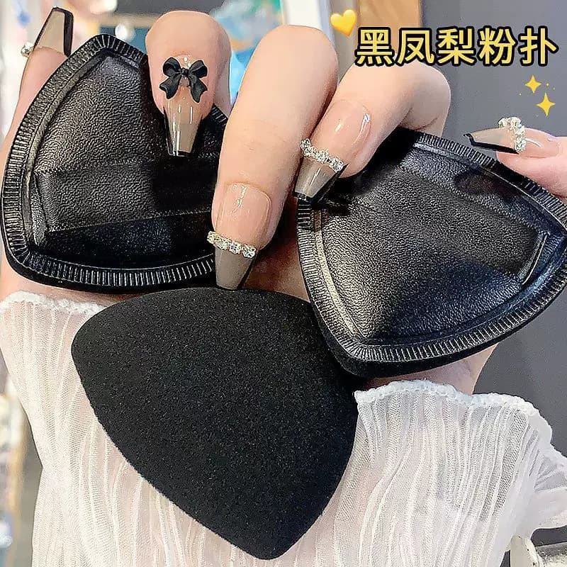 100-Point Puff Cotton Candy Cushion Makeup Sponge, Dual-Use for Dry and Wet, Non-Absorbent, Special Tool for Loose Powder, Pressed Powder, and Liquid Foundation