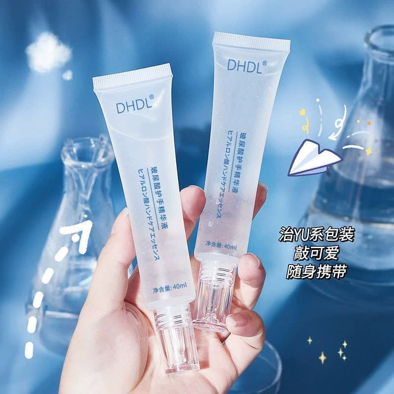 5 Bottles 9.9 | Hyaluronic Acid Hand Serum, Hydrating, Moisturizing, Anti-Chapping, Reducing Hand Wrinkles, Comic Hand Care Hand Cream