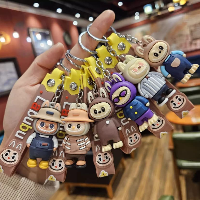 Keychain Animal Little Sheep Cartoon Cute Doll Store Opening Gift Kindergarten Primary School Student Claw Machine Gift