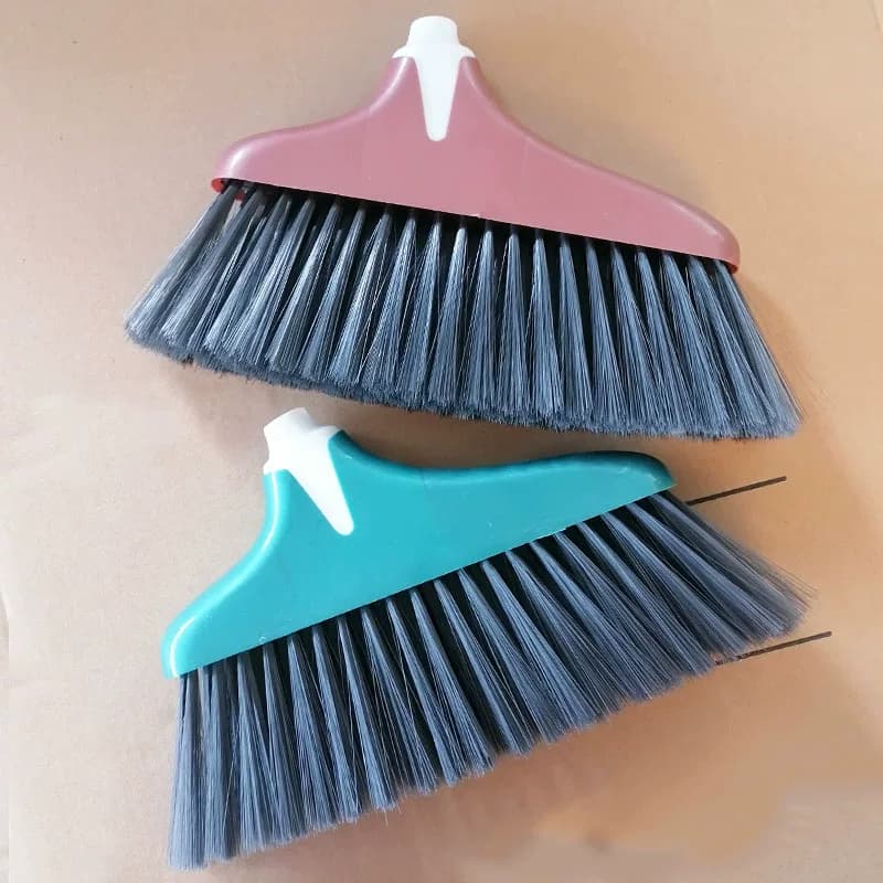 Replacement Broom Head, Soft Bristles, Non-Stick Hair, Household Broom Accessories, 19mm 22mm Rod, Enlarged Universal Head
