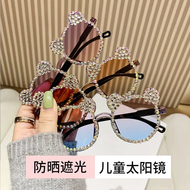 Cute Kidsren's Sunglasses, Eye Protection, Versatile Glasses, Anti-Uv Sunglasses, Kidsren's Fashion Photography, Kidsren's Goggles