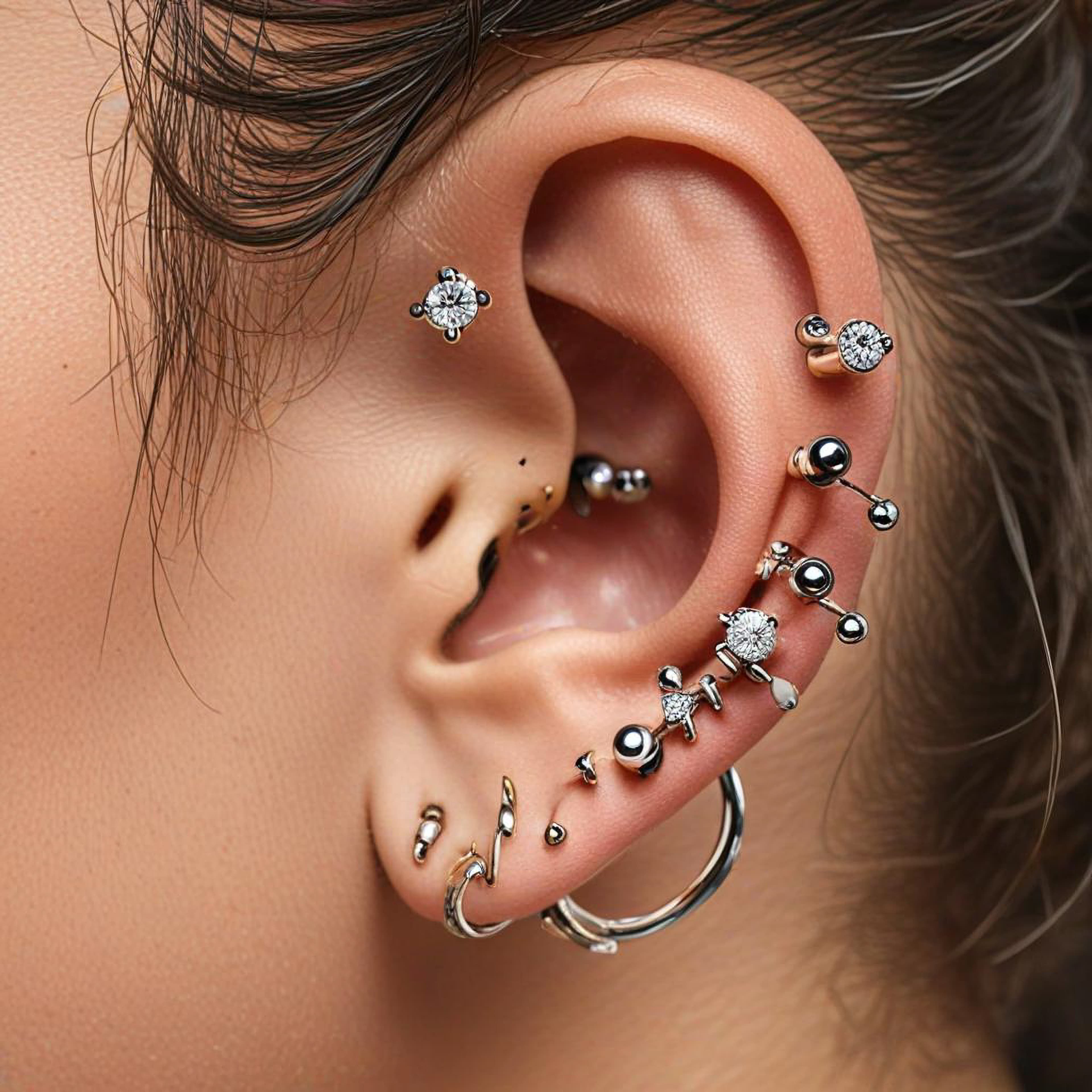 Piercings/non piercings