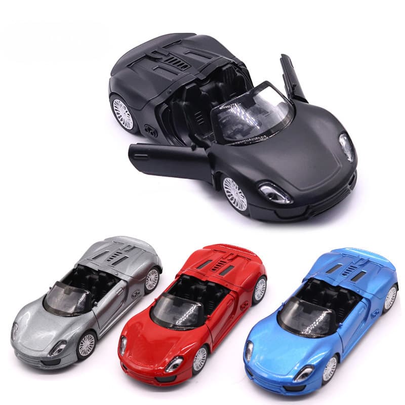 Cross-Border 1:32 Convertible Sports Car Alloy Car Children's Toy Car Model Car Wholesale