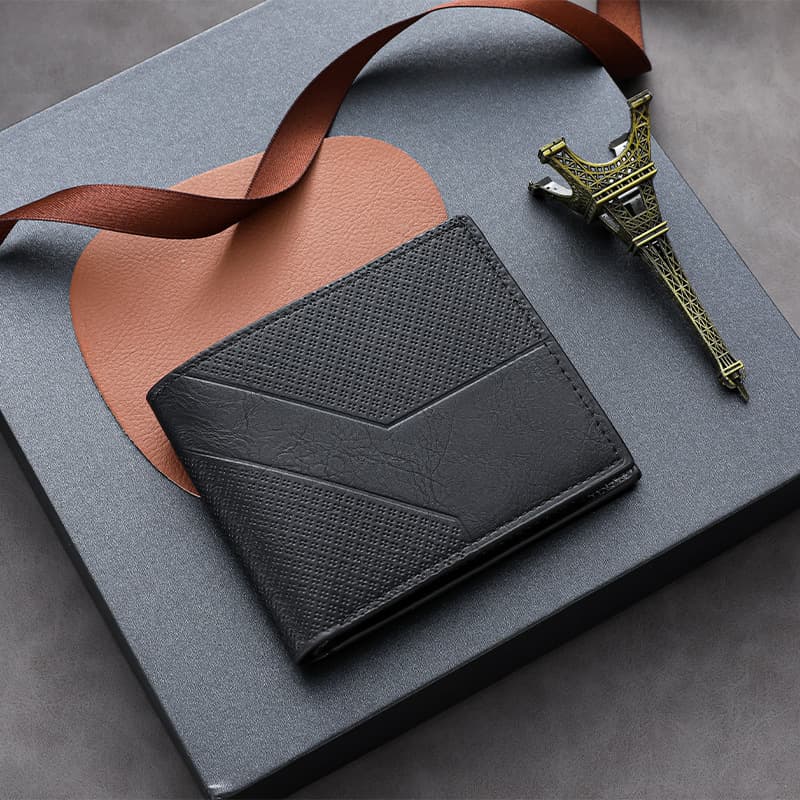 Amazon Coin Purse Business Casual Men's Wallet Large Capacity Fashionable Waterproof Card Holder Storage Waterproof and Anti-Theft