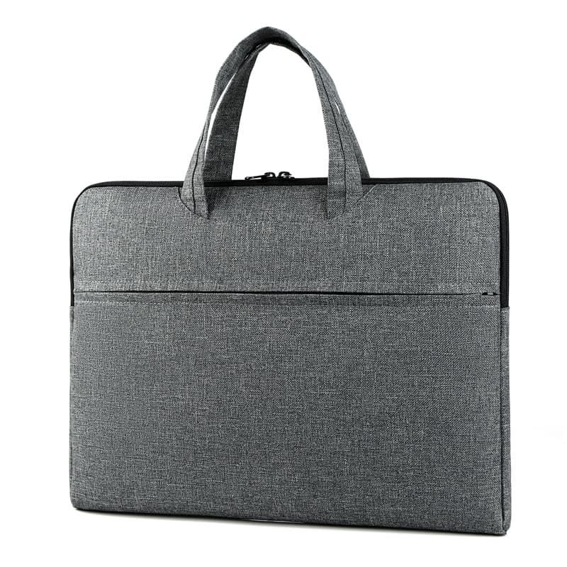 Customized printable wholesale portable briefcase file bag zipper business office computer bag can be distributed