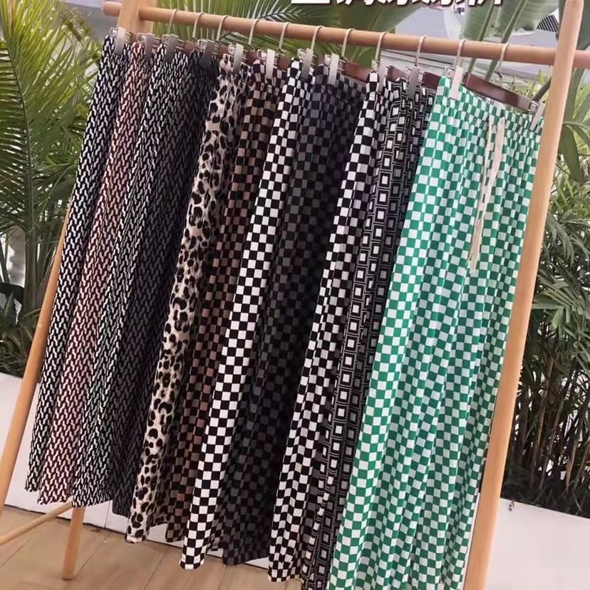 Air conditioning cool pants 2022 New straight casual draping slimming high mop loose wide leg thin pants for women