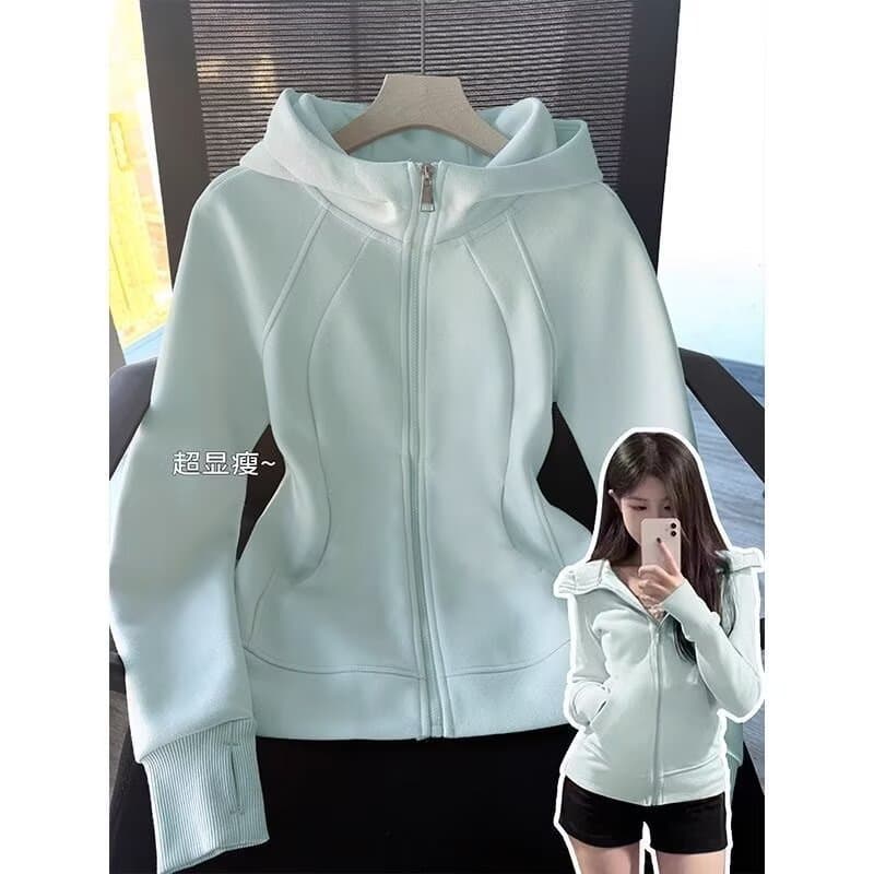 Trendy and Casual Harajuku Style Cardigan Sweatshirt Japanese Fashion Versatile