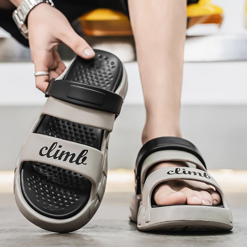 Sandals Men's 2025 New Summer Slippers Feeling Dual-purpose Sandals for Outer Wear Non-slip Driving Men's Slippers