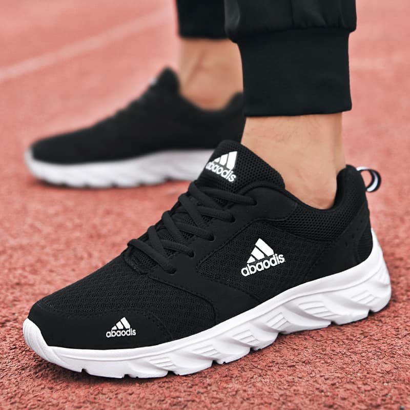 Das Men's Shoes Summer Breathable Casual Travel Shoes Mesh Couple Sports Shoes Adidas Men's Students Wear-Resistant Running Shoes