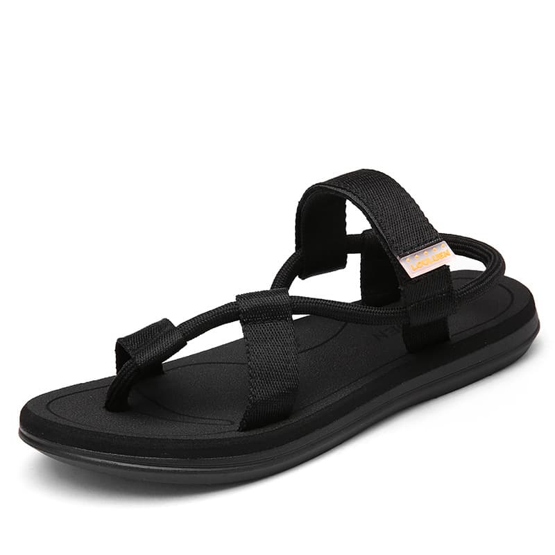 Sandals for Men, Trendy Couple Flip-Flops, Vietnamese Beach Outdoor Men's Sandals, Custom Non-Slip, Wear-Resistant, Casual