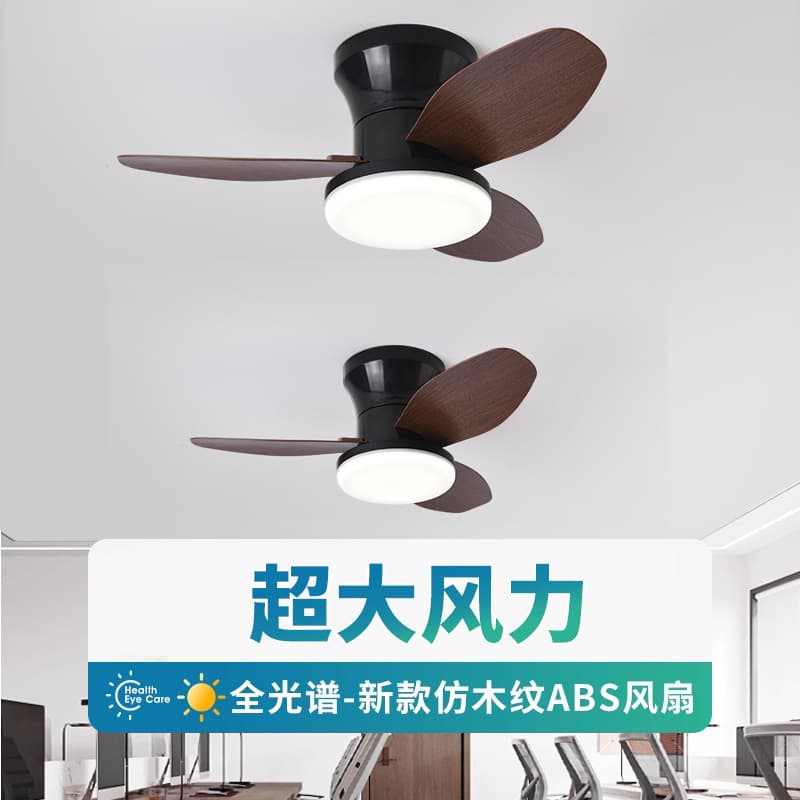 Cross-Border Fan Chandelier Simple Nordic Restaurant Lamp with Electric Fan Lamp American Standard European Standard Japanese Standard Factory Direct Sales Spot
