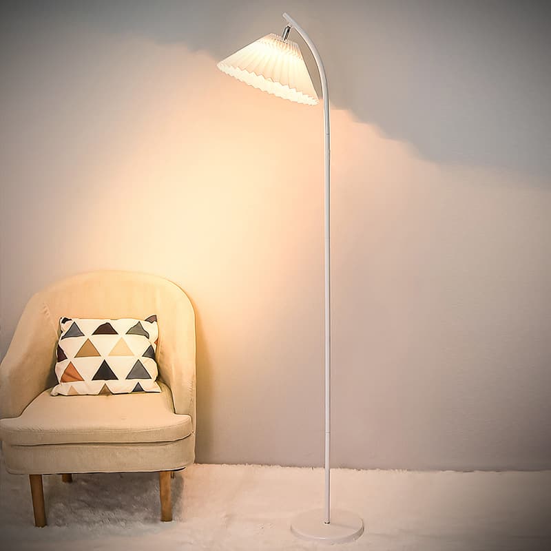 Floor Lamp Living Room Study Bedroom Led Bedside Lamp Beauty Internet Celebrity Anchor Warm Simple Modern Vertical Table Lamp