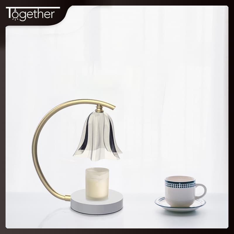 Nordic Simple Aromatherapy Melting Wax Lamp ins Girl Bedroom Decorative Atmosphere Table Lamp Dimming Timing Lifting Melting Candle Lamp