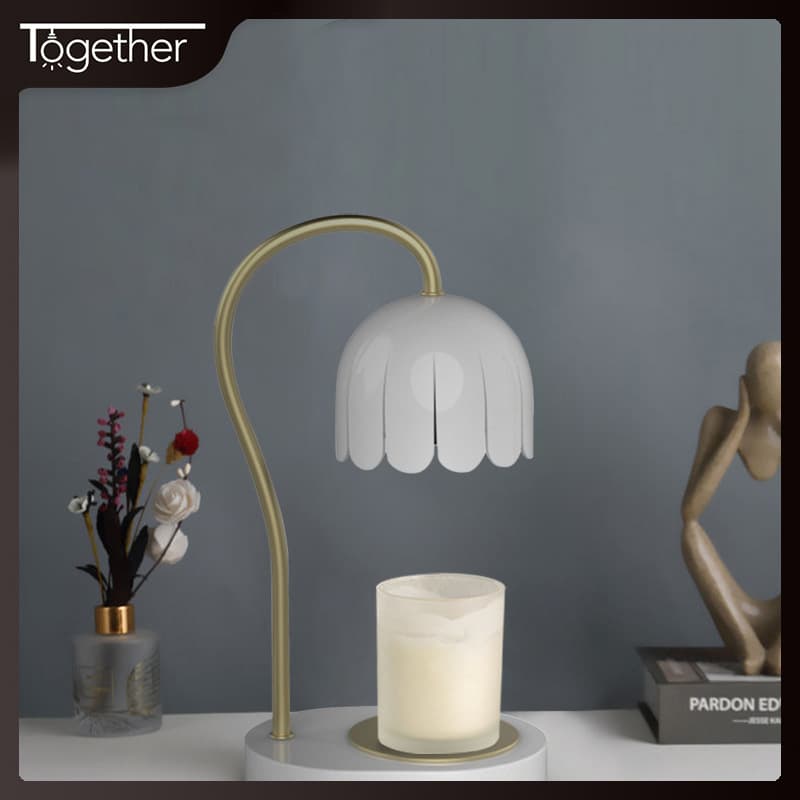 Amazon cross-border Nordic simple melt wax lamp timing dimming aromatherapy lamp candle lamp gift melt candle lamp night