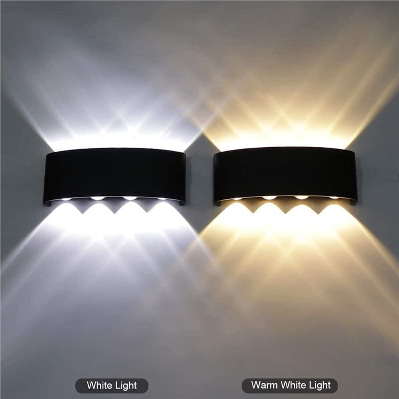 Indoor outdoor aisle corridor courtyard hotel engineering waterproof LED aluminum wall lamp wall lamp