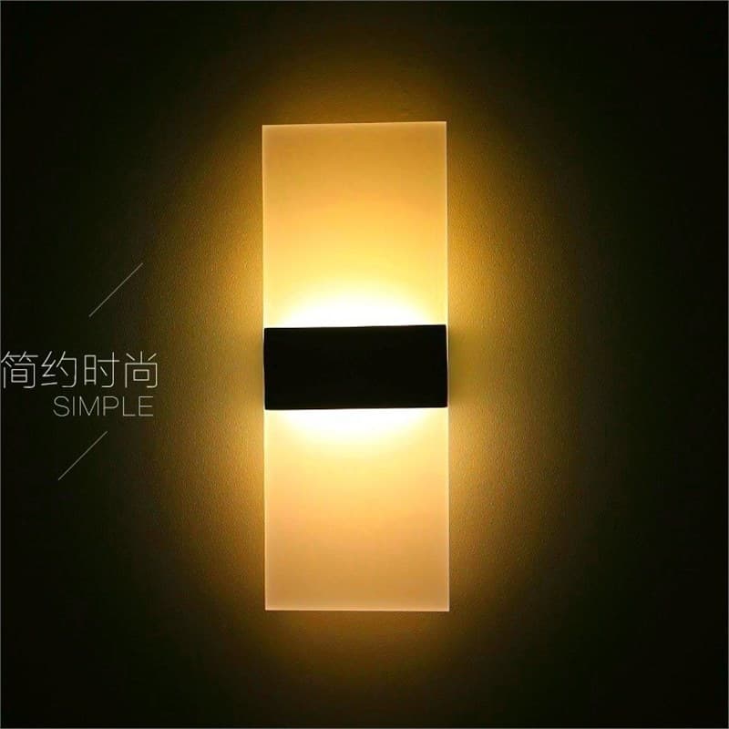 Modern minimalist hotel home place corridor corridor staircase bedside entrance doorplate LED wall lamp decorative lamp