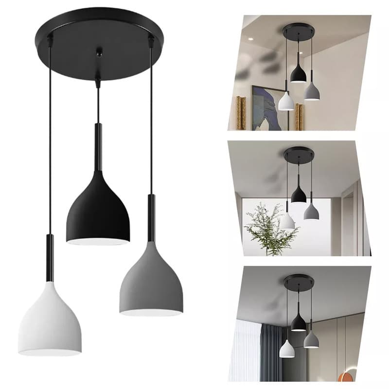 Nordic Creative Modern Restaurant Chandelier Bedside Living Room Lamp Bedroom Bar Away Lamps Simple Macaron Lighting
