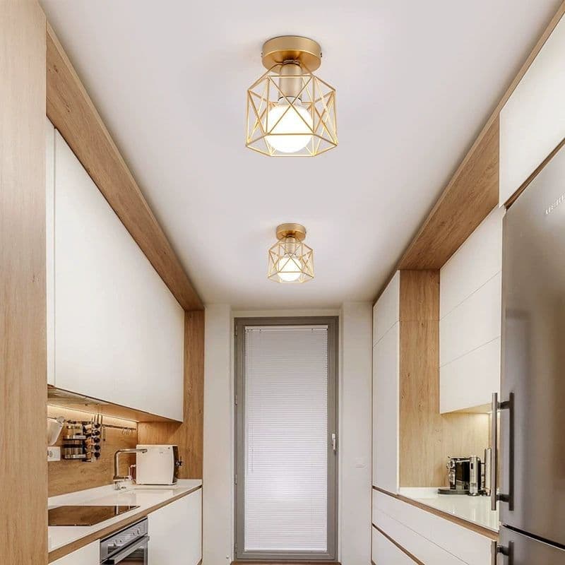 Nordic Simple Post-modern Balcony Lamp Corridor Corridor Entrance Hall Entrance Cloakroom Personalized LED Ceiling Lamp